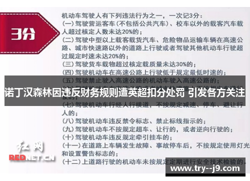 诺丁汉森林因违反财务规则遭英超扣分处罚 引发各方关注 诺丁汉森林因违反财务规则遭英超扣分处罚 引发各方关注